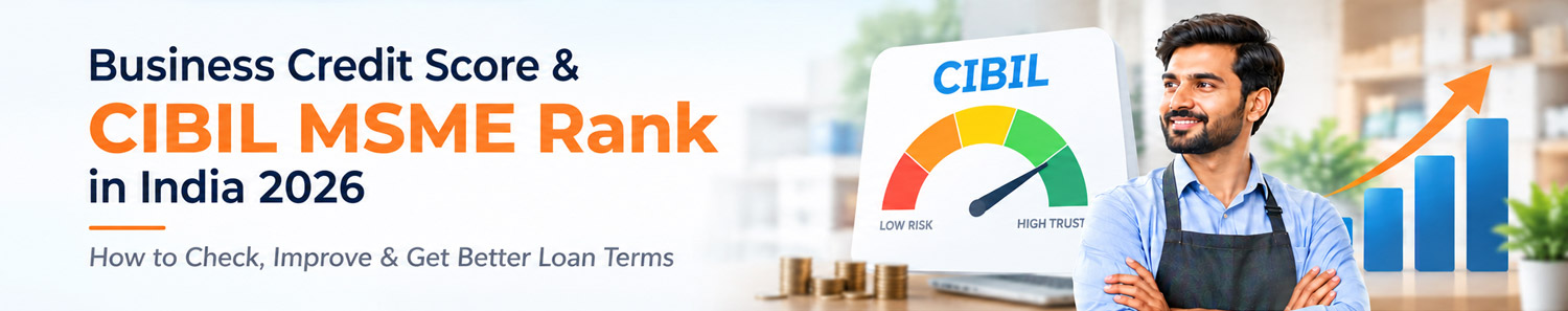 Business Credit Score & CIBIL MSME Rank in India 2026: How to Check, Improve & Get Better Loan Terms