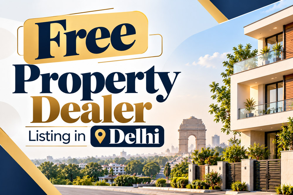 Free Property Dealer Listing in Delhi: Get Genuine Buyer & Seller Leads Exclusively on BizRato