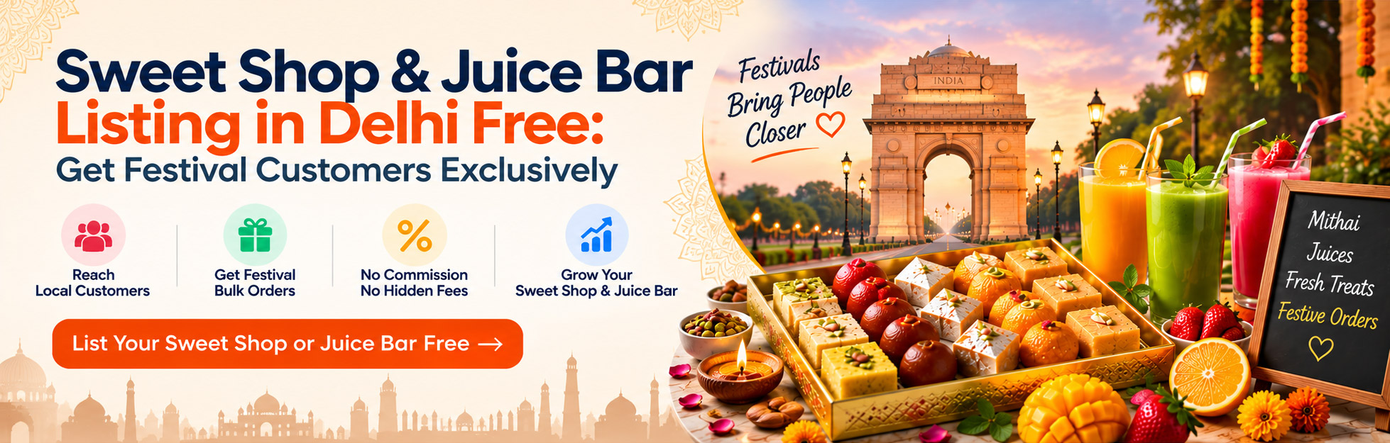 Free Bakery & Cafe Listing in Delhi: Grow Without Commission — 2026 Guide