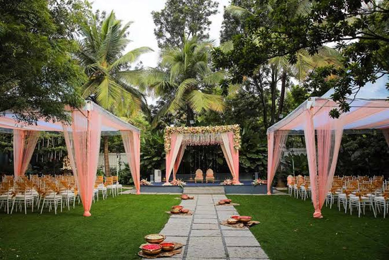 Wedding lawn 1000 pax — Dwarka open lawn