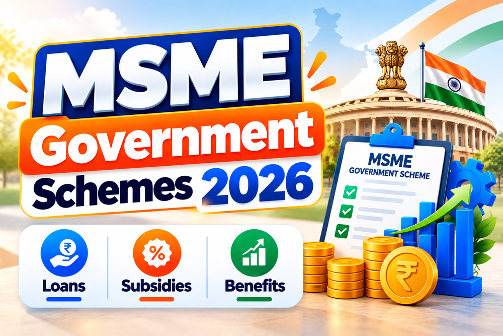 Government Schemes for MSMEs in India 2026