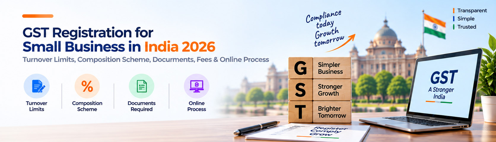 GST Registration for Small Business in India 2026