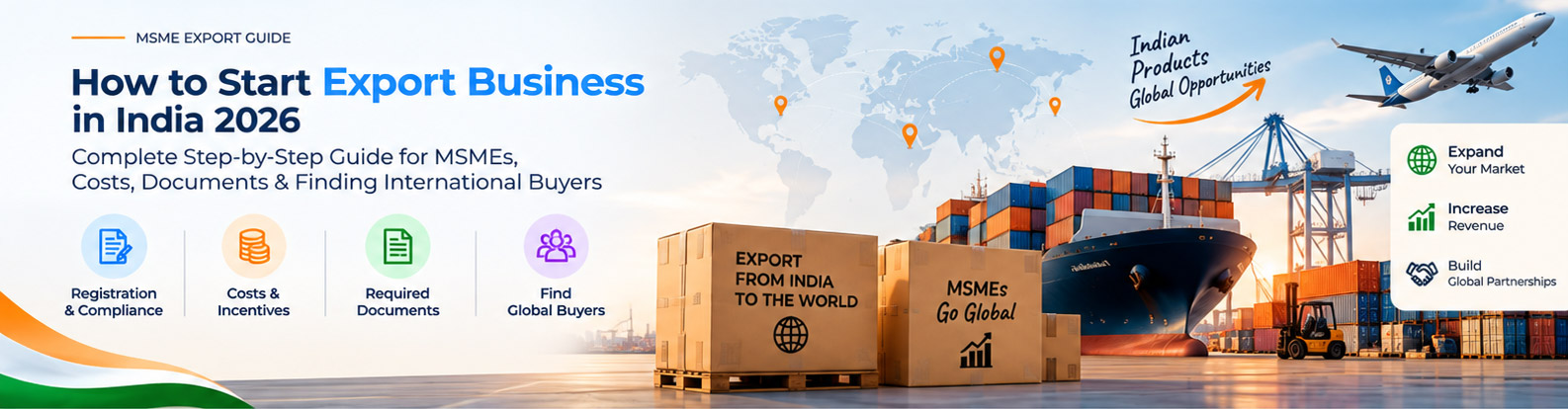 How to Start Export Business in India 2026