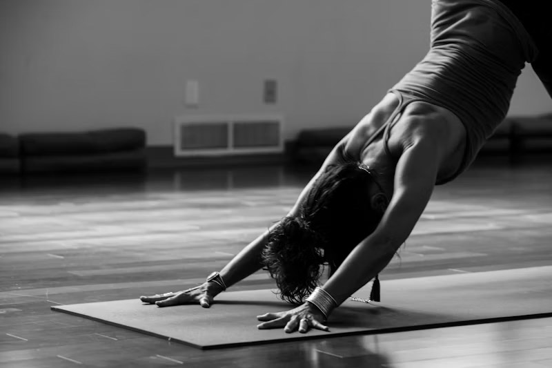 Yoga class sunrise — power yoga ladies batch in Delhi