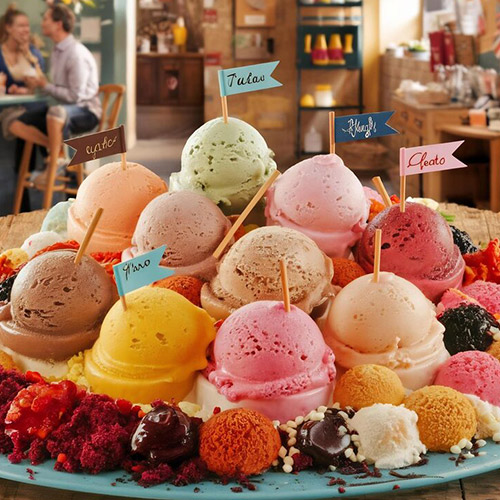 Hindstone: Cold stone ice cream machine